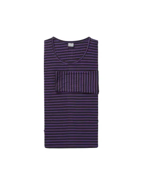 101 NPS Stripes, Dark Purple/Black