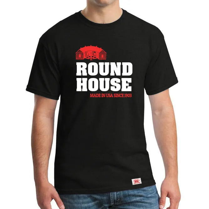 #621 Made in USA Round House Big Text T-Shirt