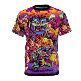 8-bit Horror Retro Video Game T-Shirt