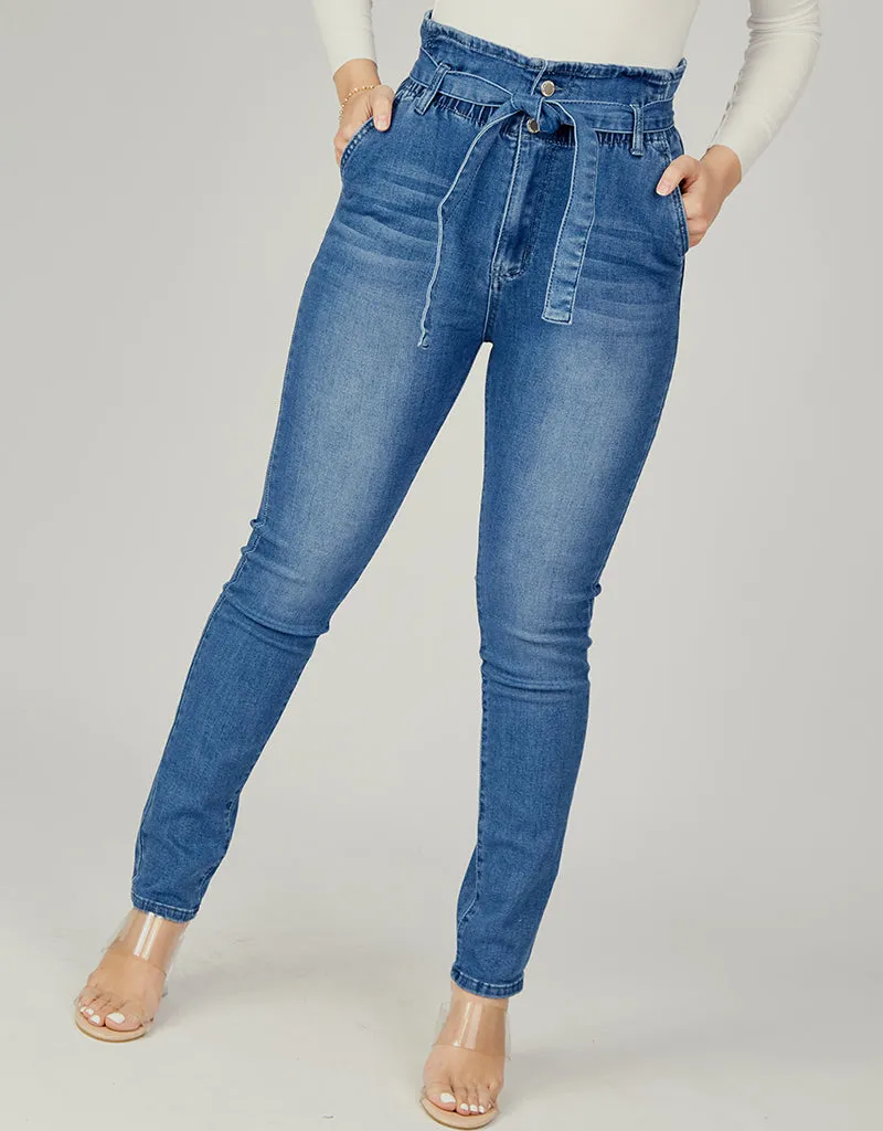 Amber Waist Jeans With Belt