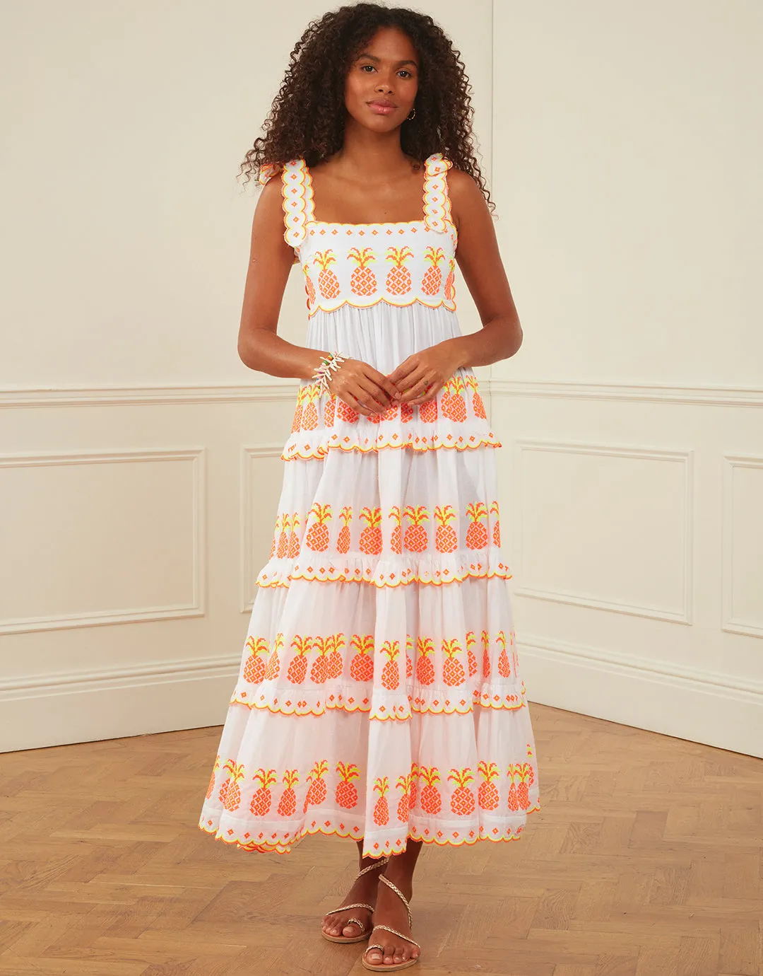 Athens Dress - Pineapple