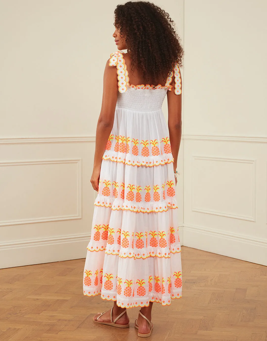 Athens Dress - Pineapple