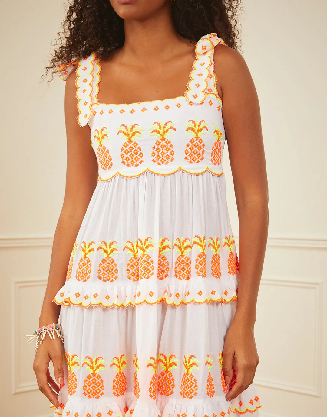 Athens Dress - Pineapple