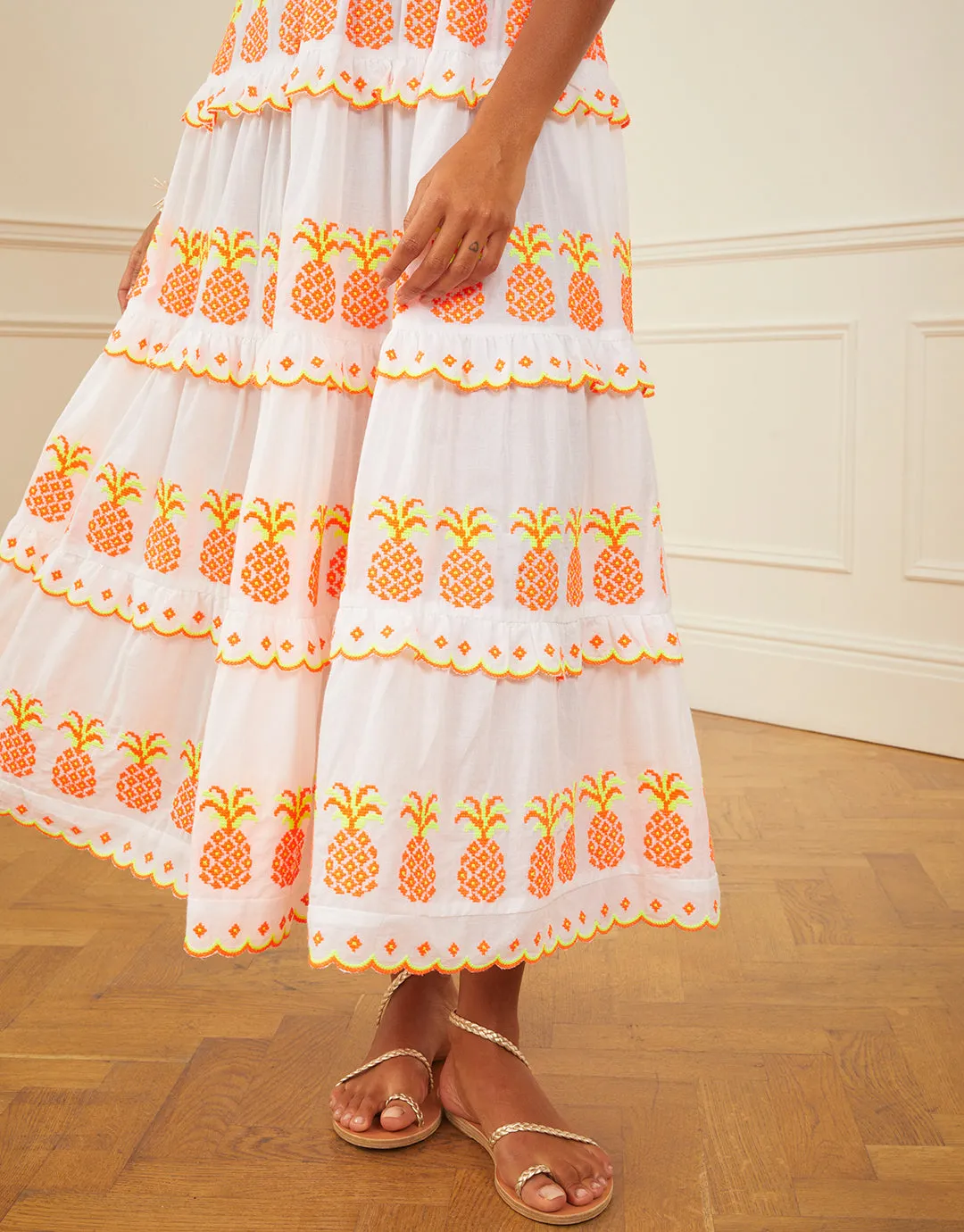 Athens Dress - Pineapple