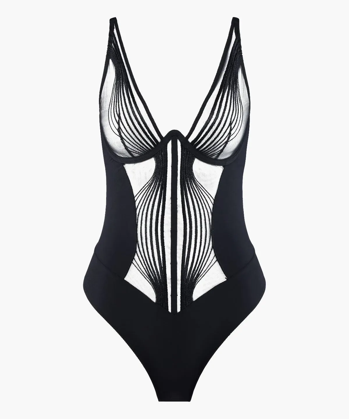 Aubade X Cindy Bruna Sumptuous Waves Bodysuit