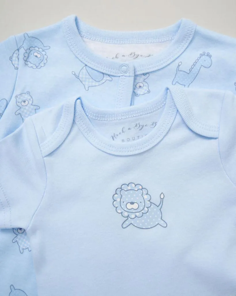 Baby Boy Blue Clothing 5 Piece Set 'Best of Friends'