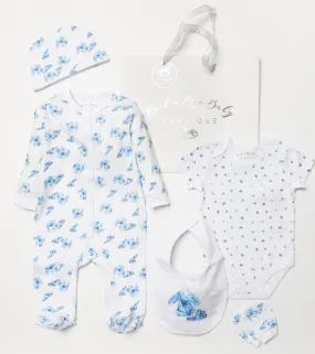 Baby Boy Clothing Gift Set 'Blue Bunny'