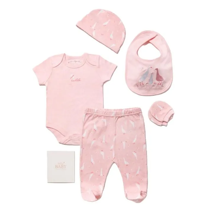 Baby Girl Clothing 'You Are Loved' Gift Set With Memory Book