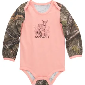 Baby Girls' Long Sleeve Camo Deer Bodysuit CA7089