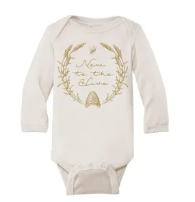 Bee Honey Babies - Long Sleeve Bodysuit - New to the Hive