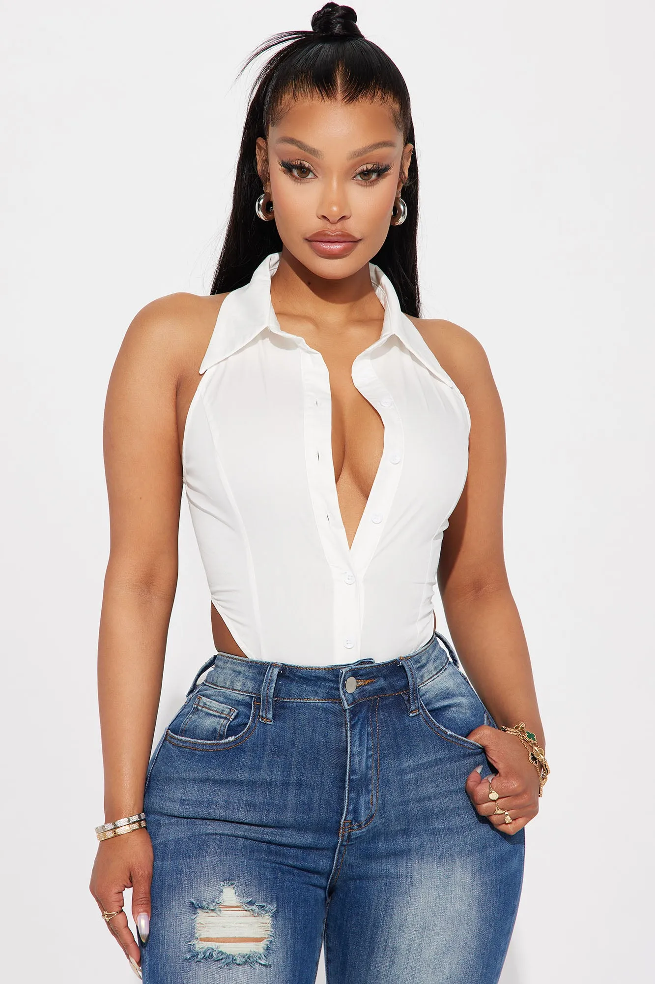 Best Of Me Bodysuit - White