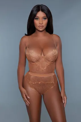 Bethany Bodysuit Caramel