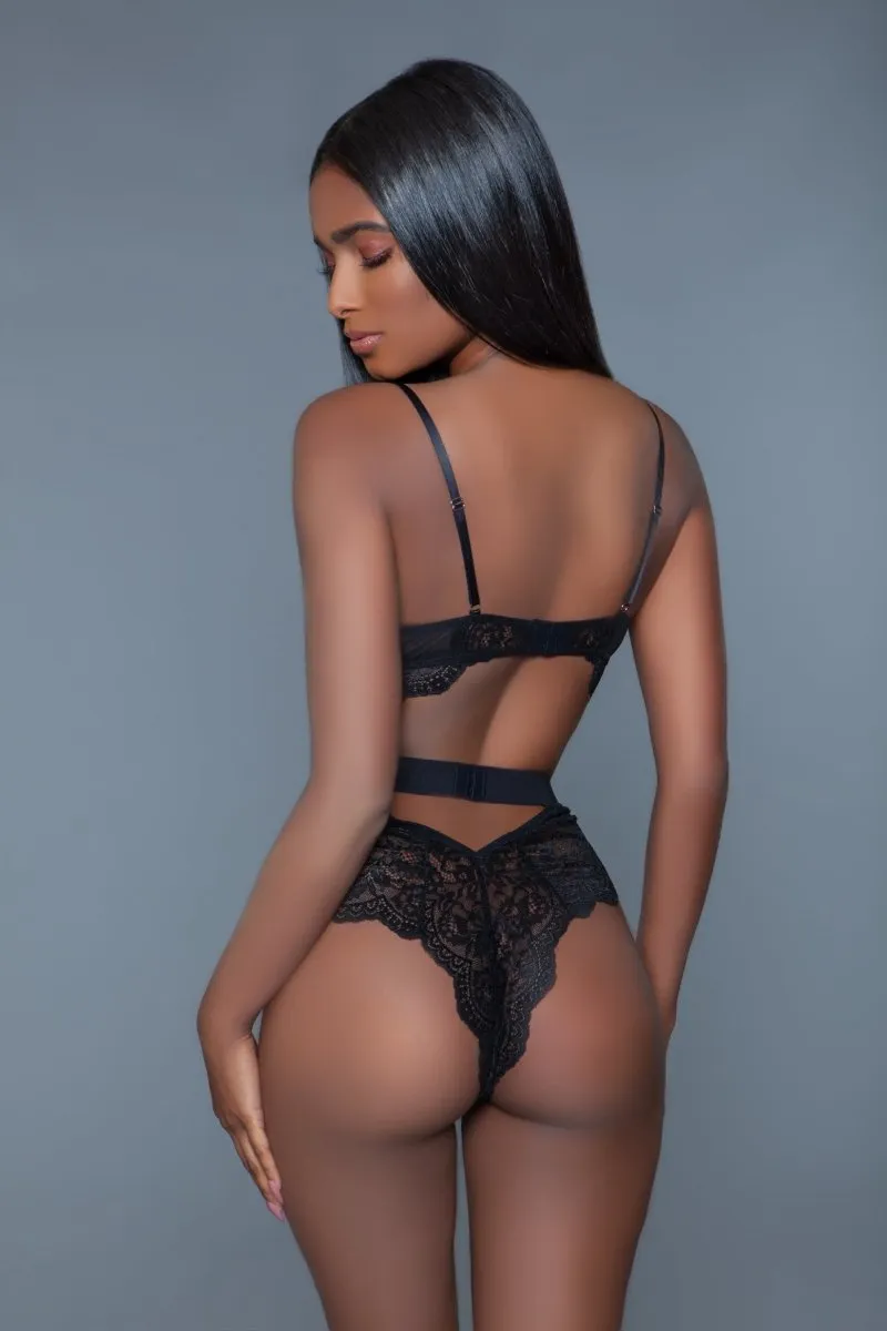 Bettany Black Bodysuit