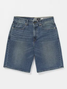 Billow Denim Shorts - Classic Blue