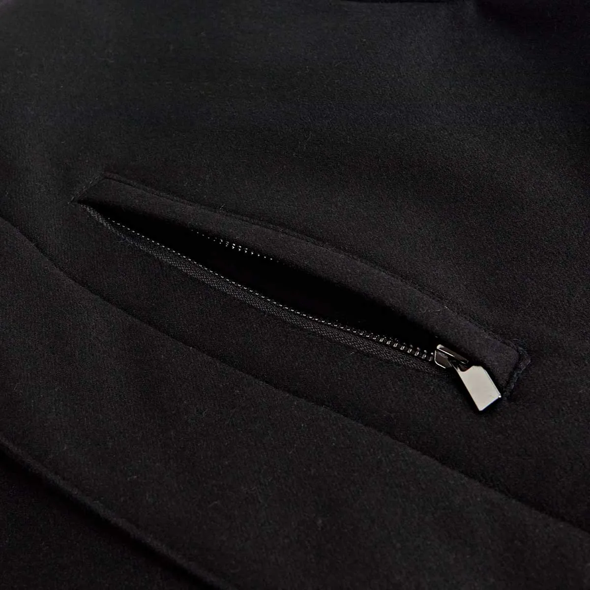 Black Cashmere Connor Coat