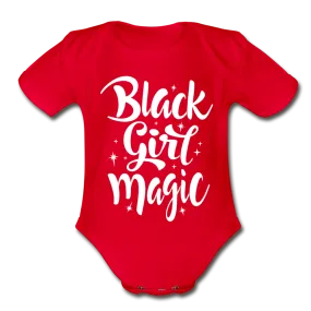 Black Girl Magic Organic Short Sleeve Baby Bodysuit