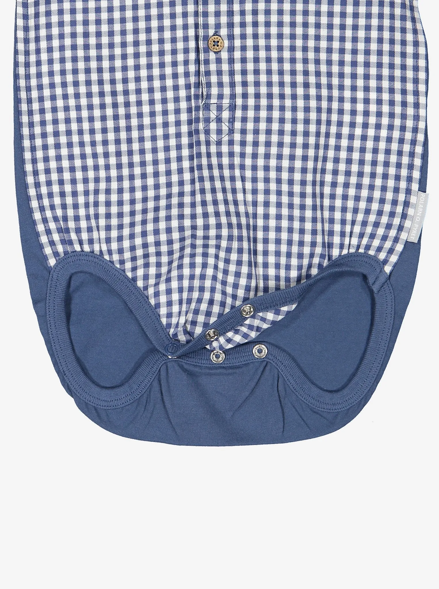 Checked Baby Shirt/Babygrow