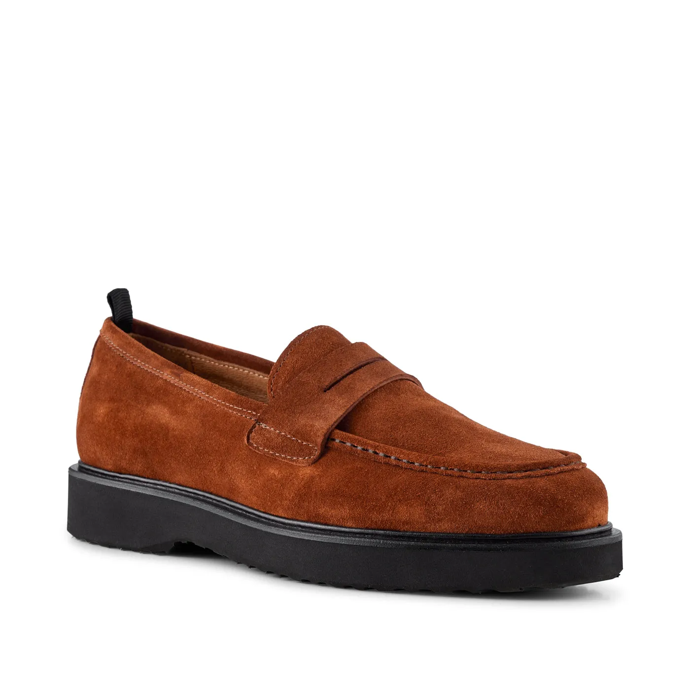 Cosmos loafer suede - RUST