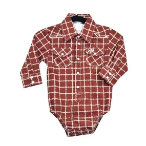 Cowboy Hardware Infant/Toddler Brick Barbwire Onesie