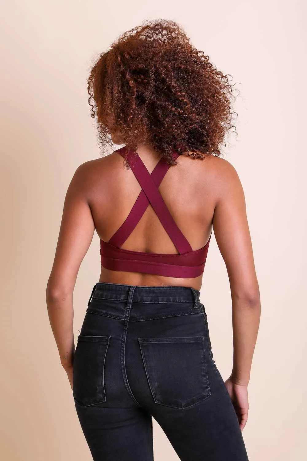 Cross Strap Bralette 🤞