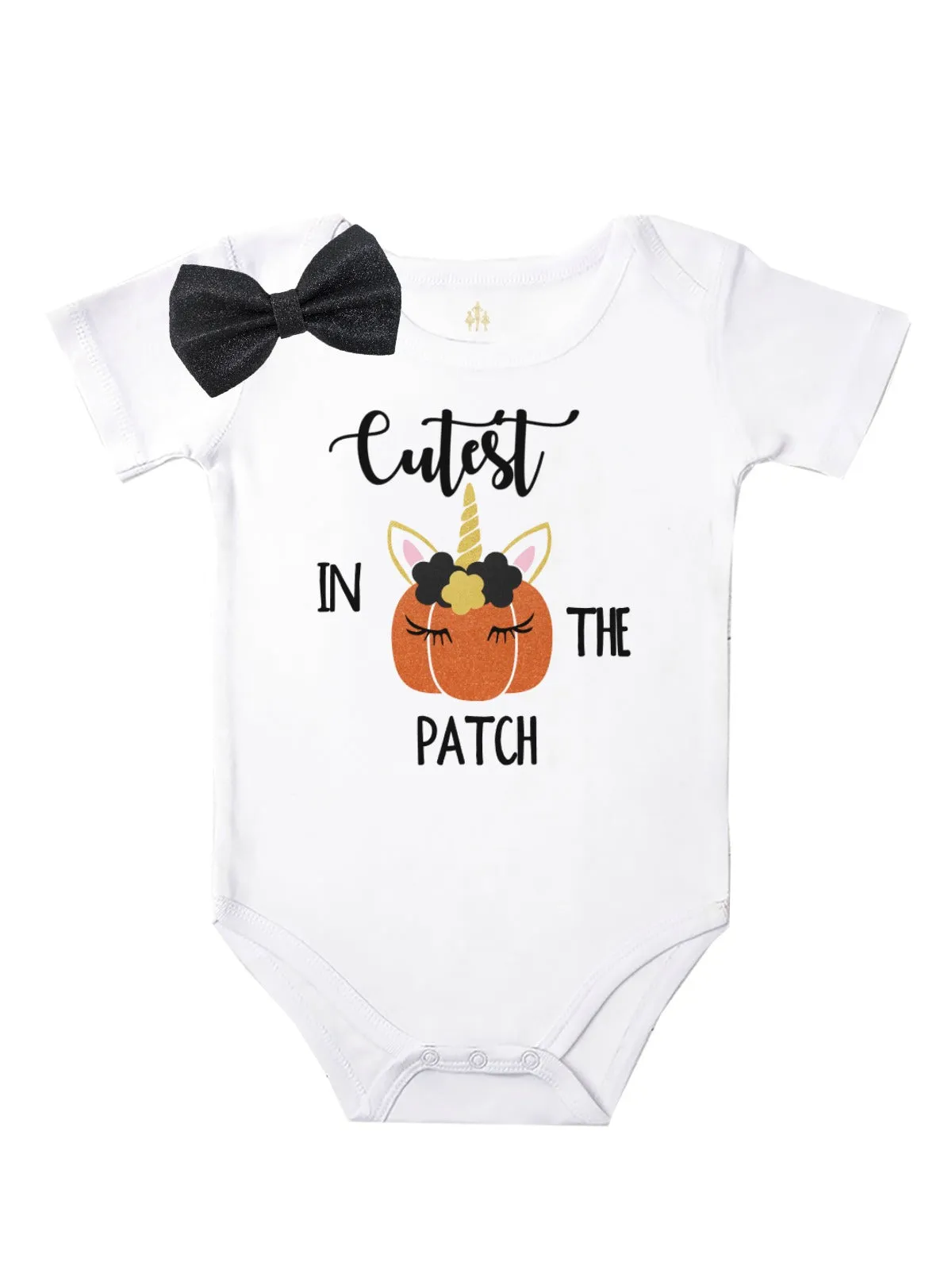 Cutest Pumpkin In The Patch Baby Bodysuit