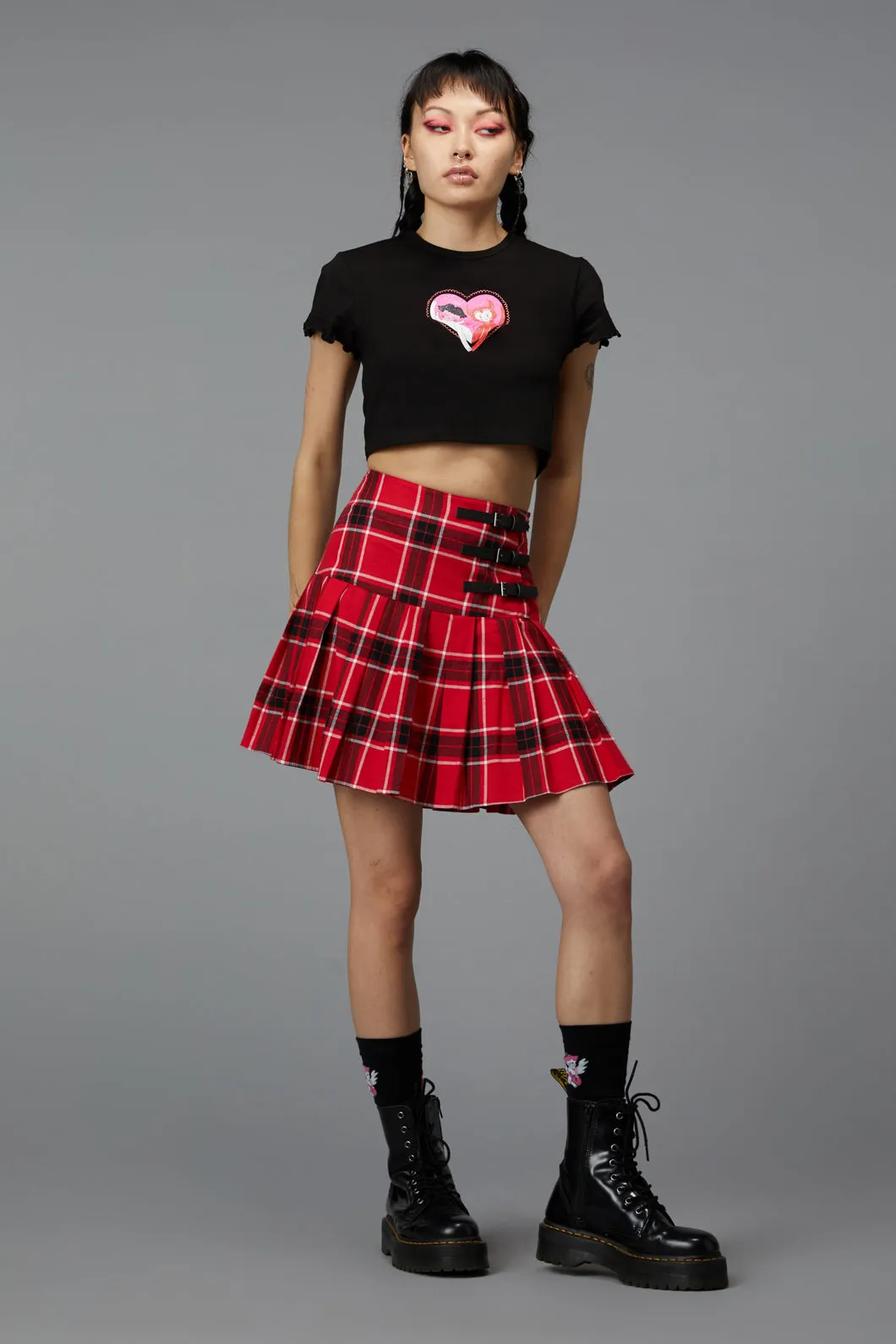 Demonic Tartan Skirt