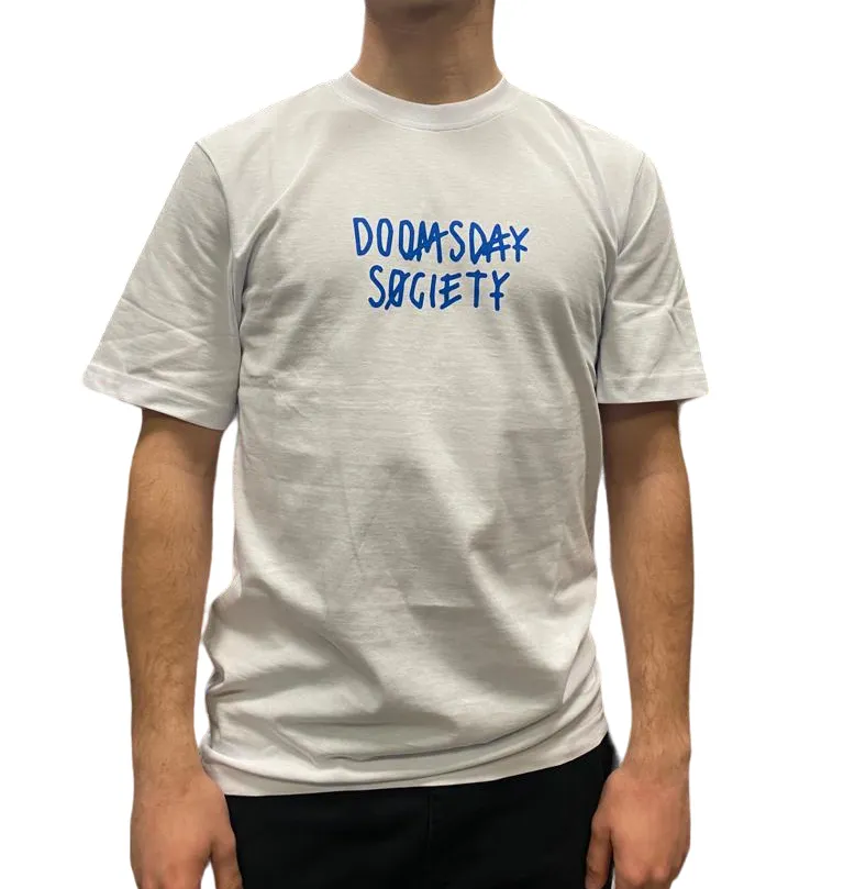 Doomsday T-shirt da uomo con stampa Easy white