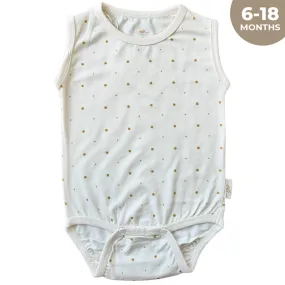 Elli Junior Bamboo Tank Body Golden Dots (6-18M)