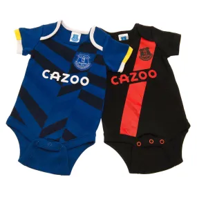 Everton FC 2 Pack Bodysuit for 12-18 Months