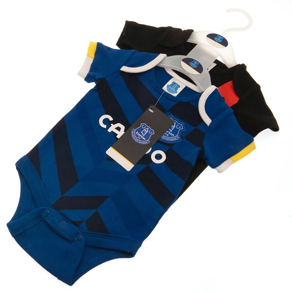 Everton FC 2 Pack Bodysuit for 12-18 Months