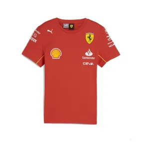 Ferrari t-shirt, Puma, team, kids, red, 2024