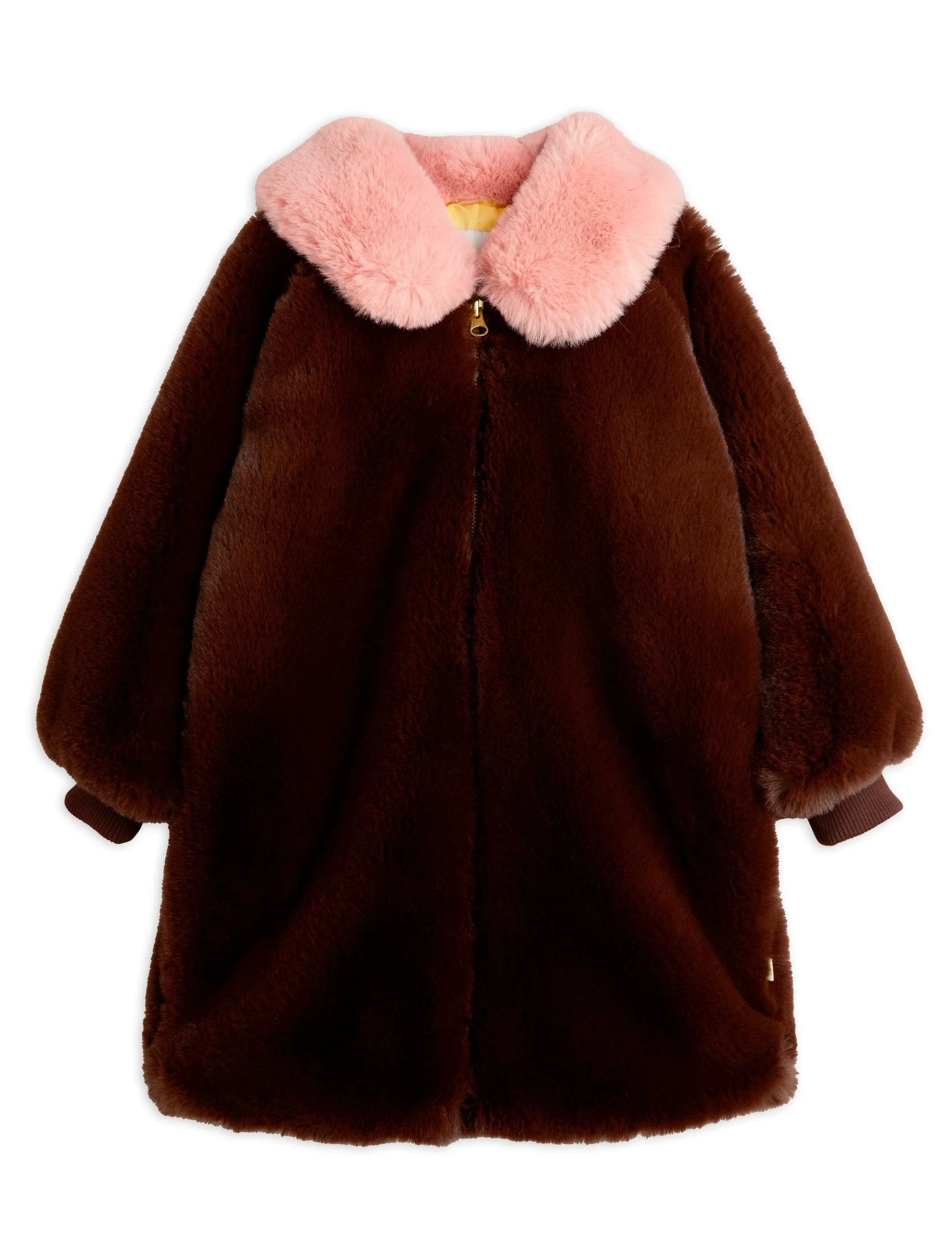 Fluffy Faux Fur Coat