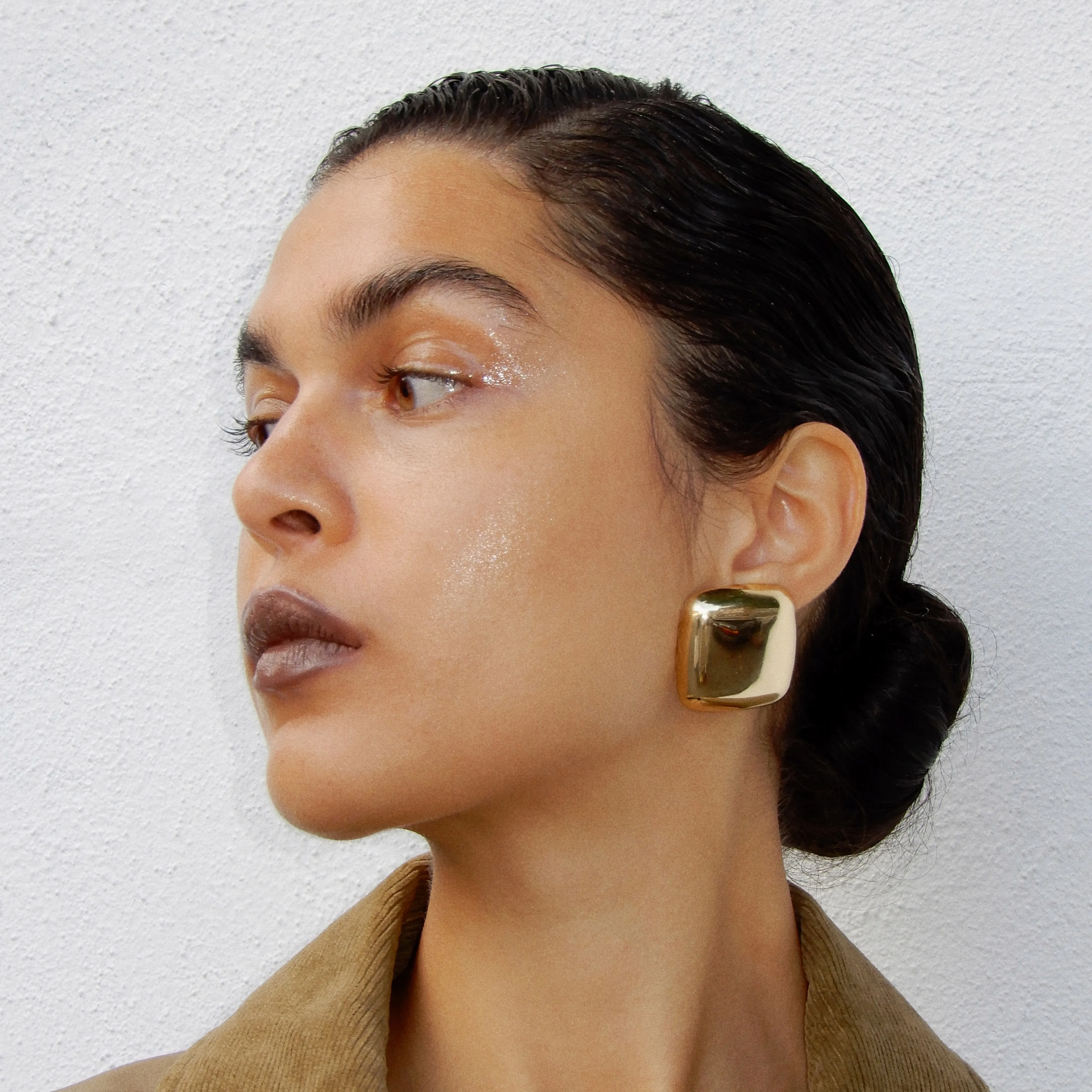 FREJA WEWER x PILGRIM Napoli earrings, gold-plated