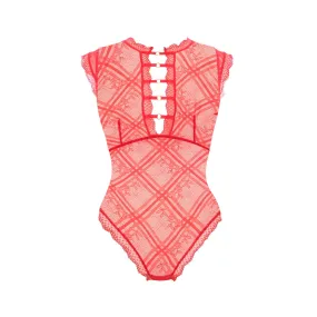 Freya Fatale Bodysuit | CHILLI RED