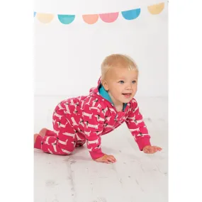 Frugi Baby Snuggle Bodysuit with Hood