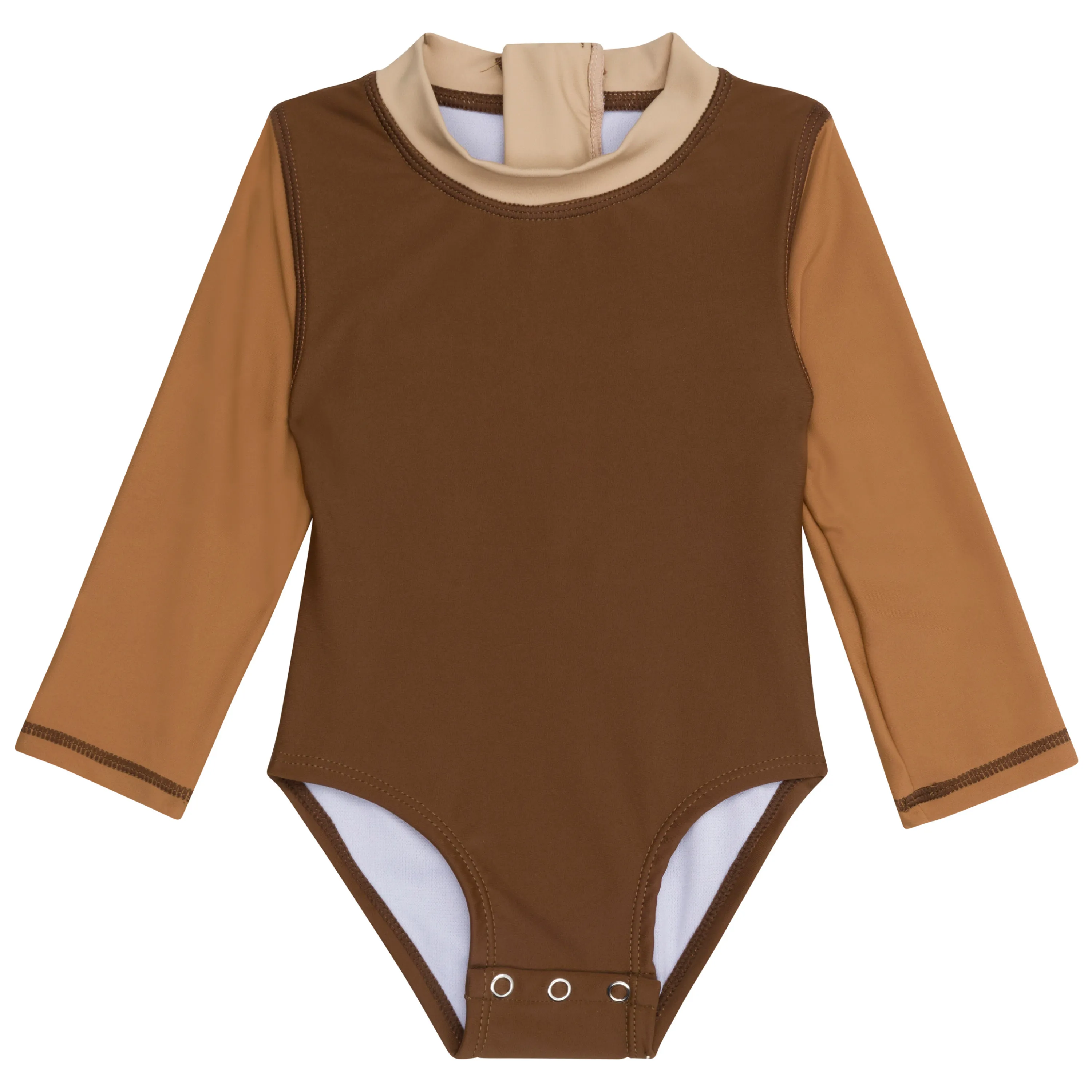 Girls Long Sleeve Surf Suit (One Piece Bodysuit) | "Canyon Haze"