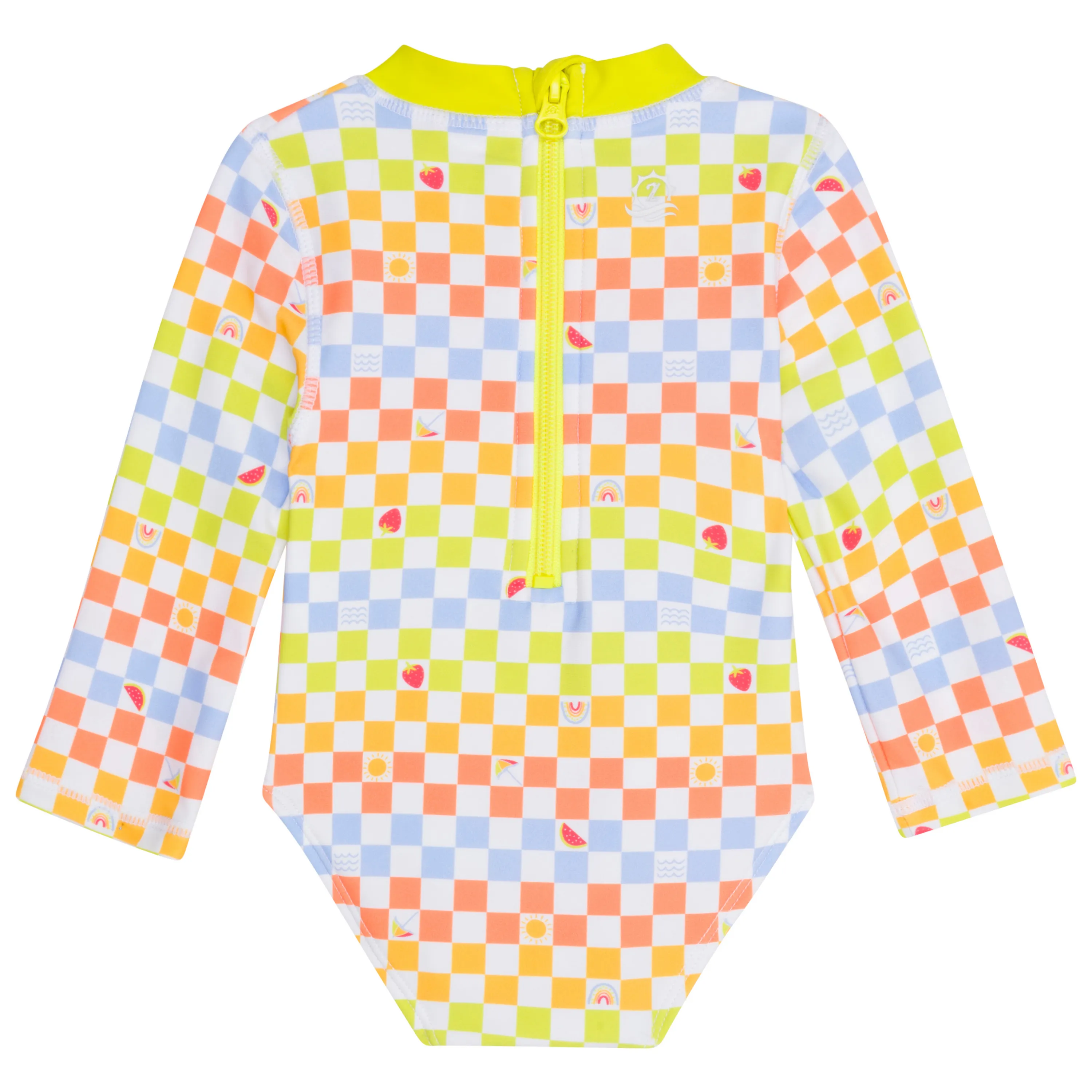 Girls Long Sleeve Surf Suit (One Piece Bodysuit) | "Gamified"