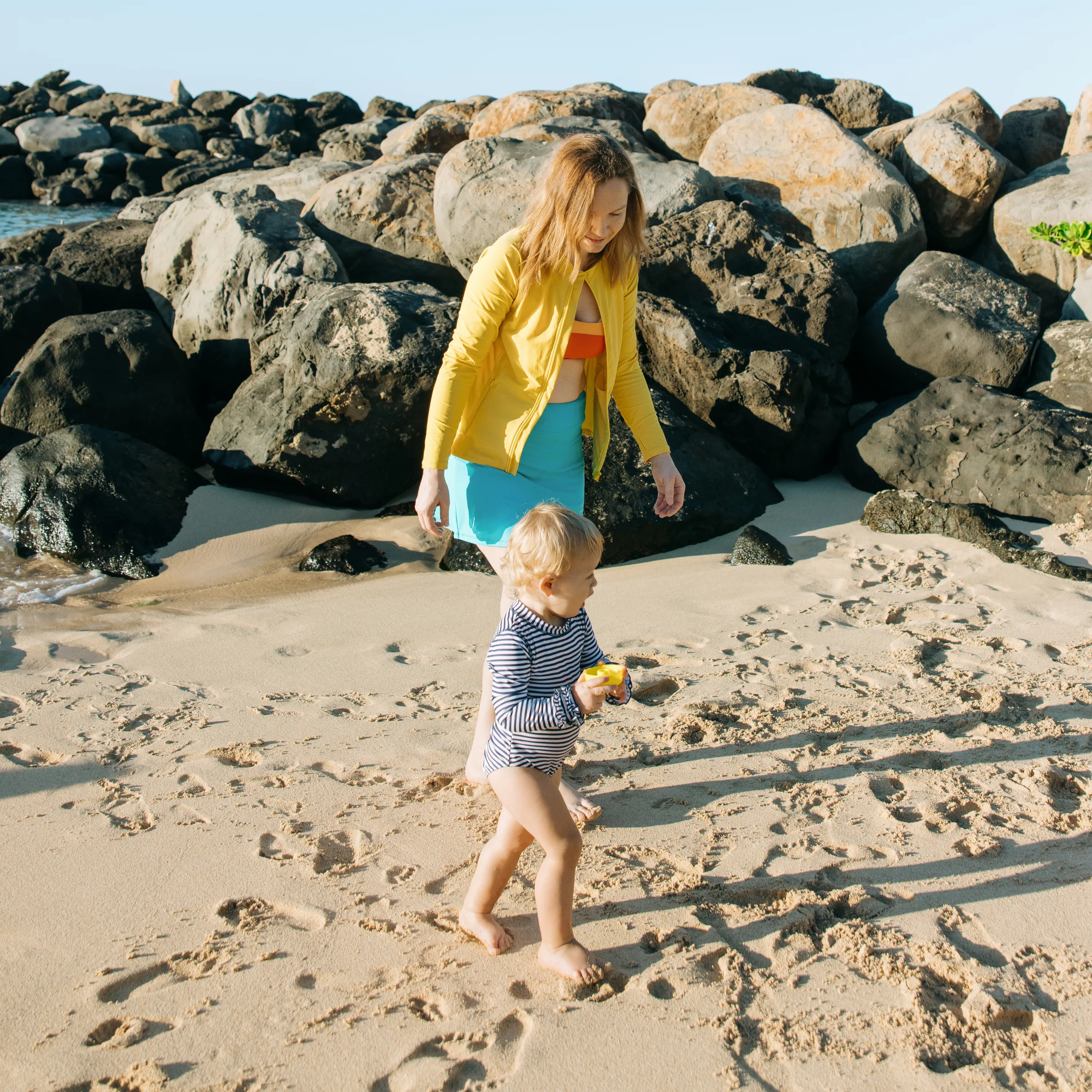 Girls Long Sleeve Surf Suit (One Piece Bodysuit) | "Stunner"