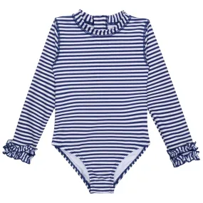 Girls Long Sleeve Surf Suit (One Piece Bodysuit) | "Stunner"