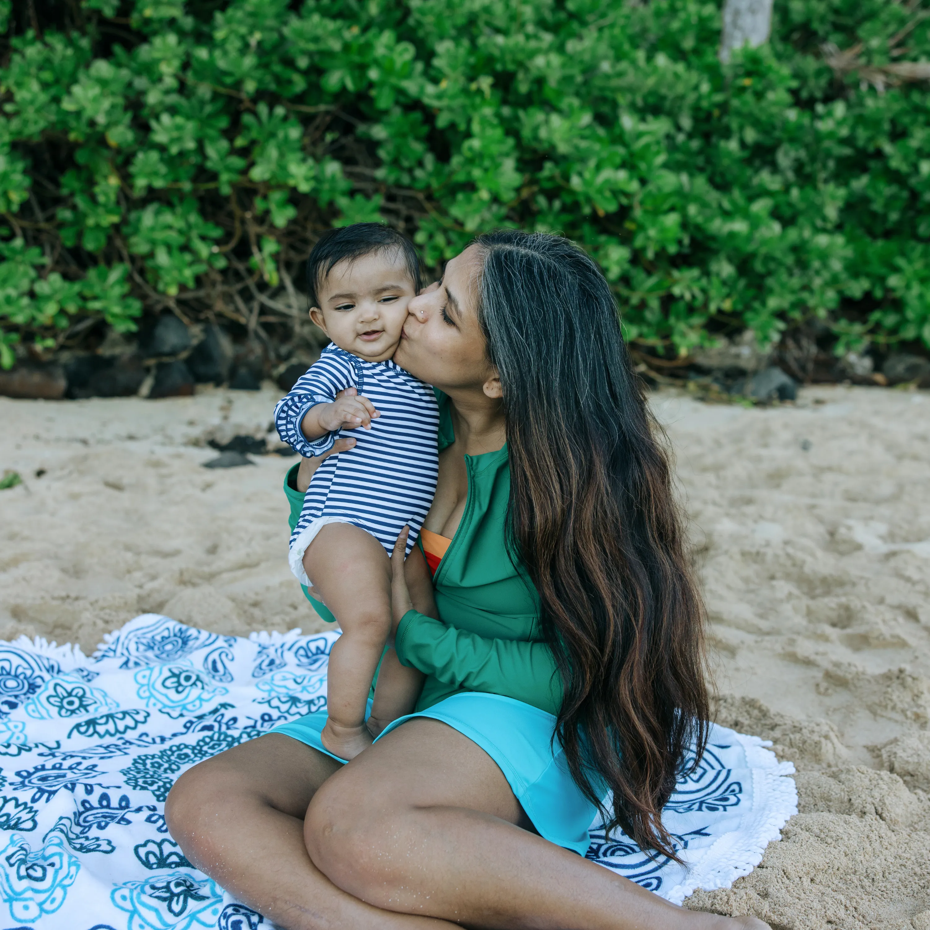 Girls Long Sleeve Surf Suit (One Piece Bodysuit) | "Stunner"