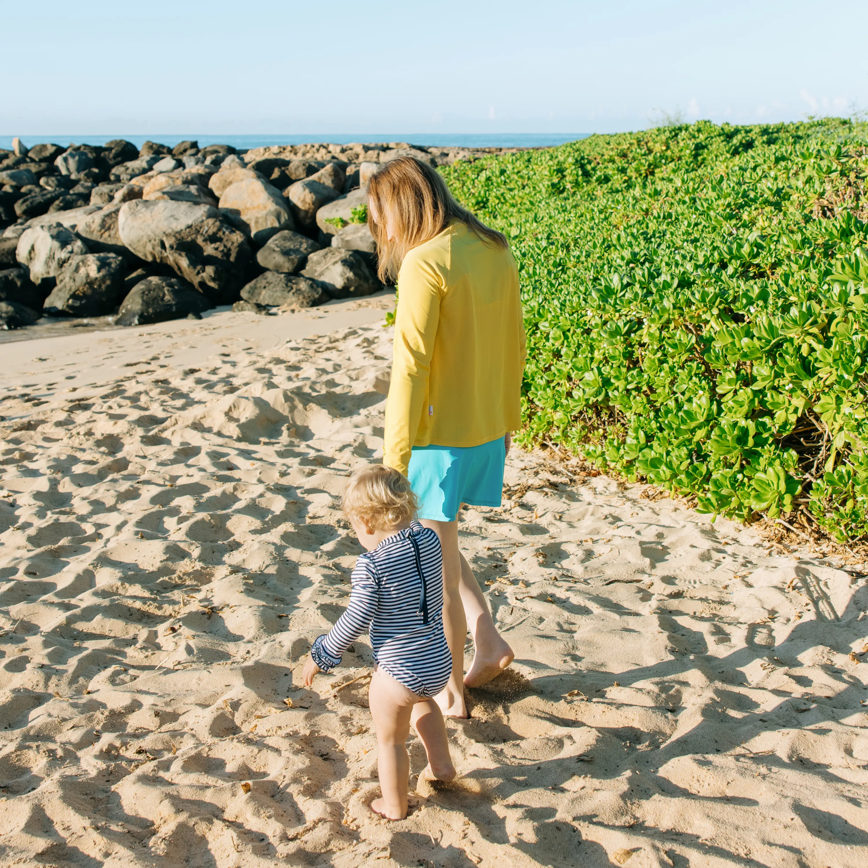 Girls Long Sleeve Surf Suit (One Piece Bodysuit) | "Stunner"