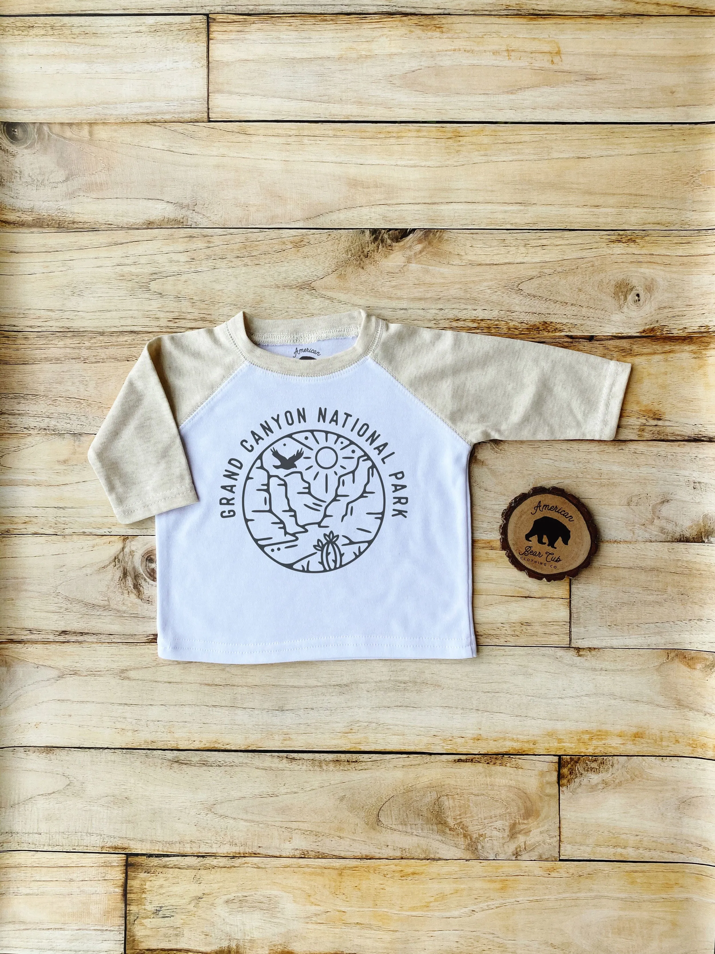 Grand Canyon National Park Bodysuits, Shirts & Raglans for Baby, Toddler & Youth