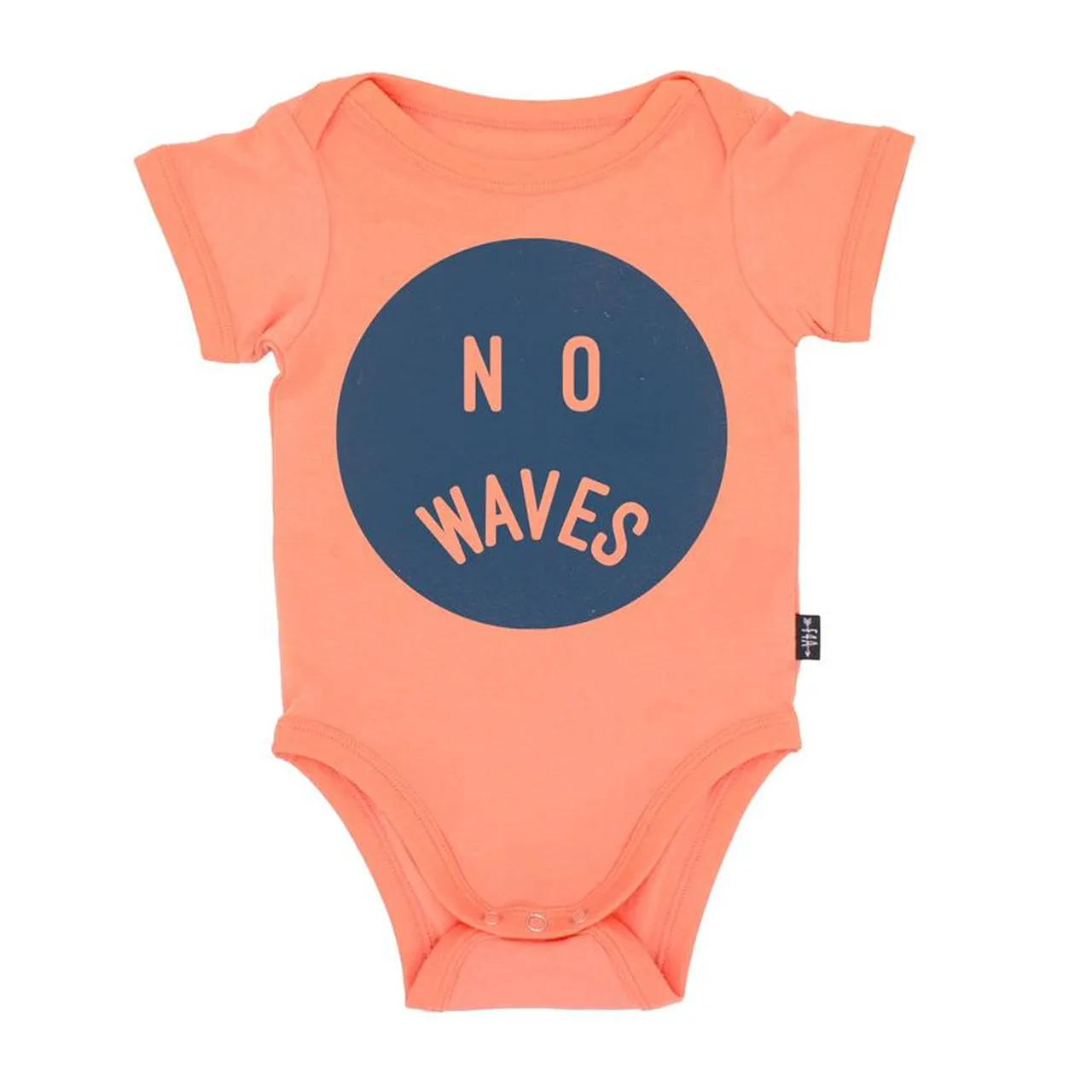 Graphic Bodysuit, No Waves Coral