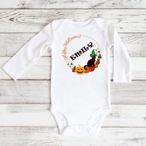 Happy Halloween Personalized Bodysuit