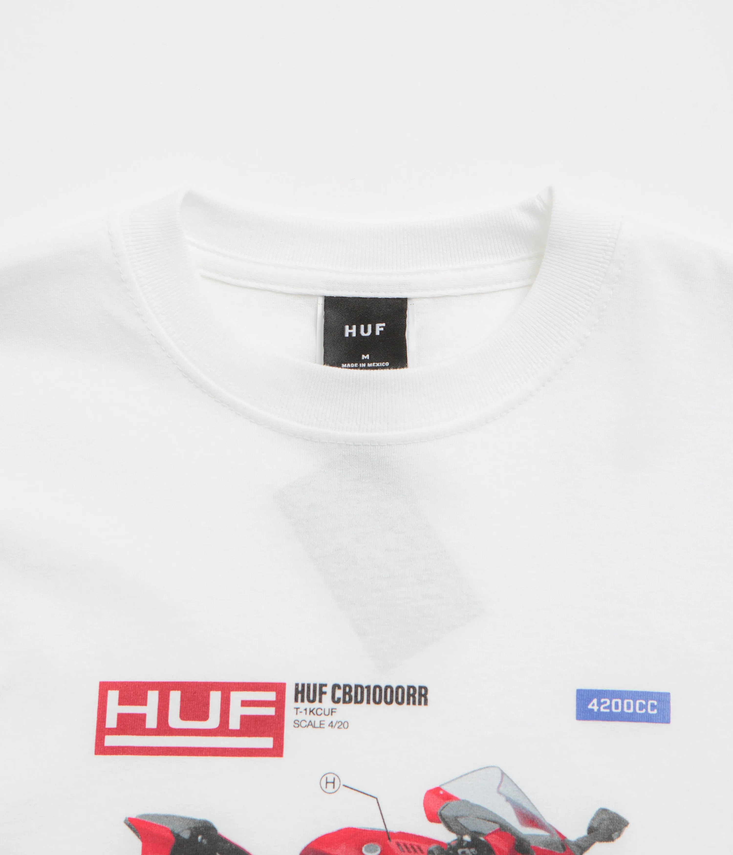 HUF 420 CC T-Shirt - White