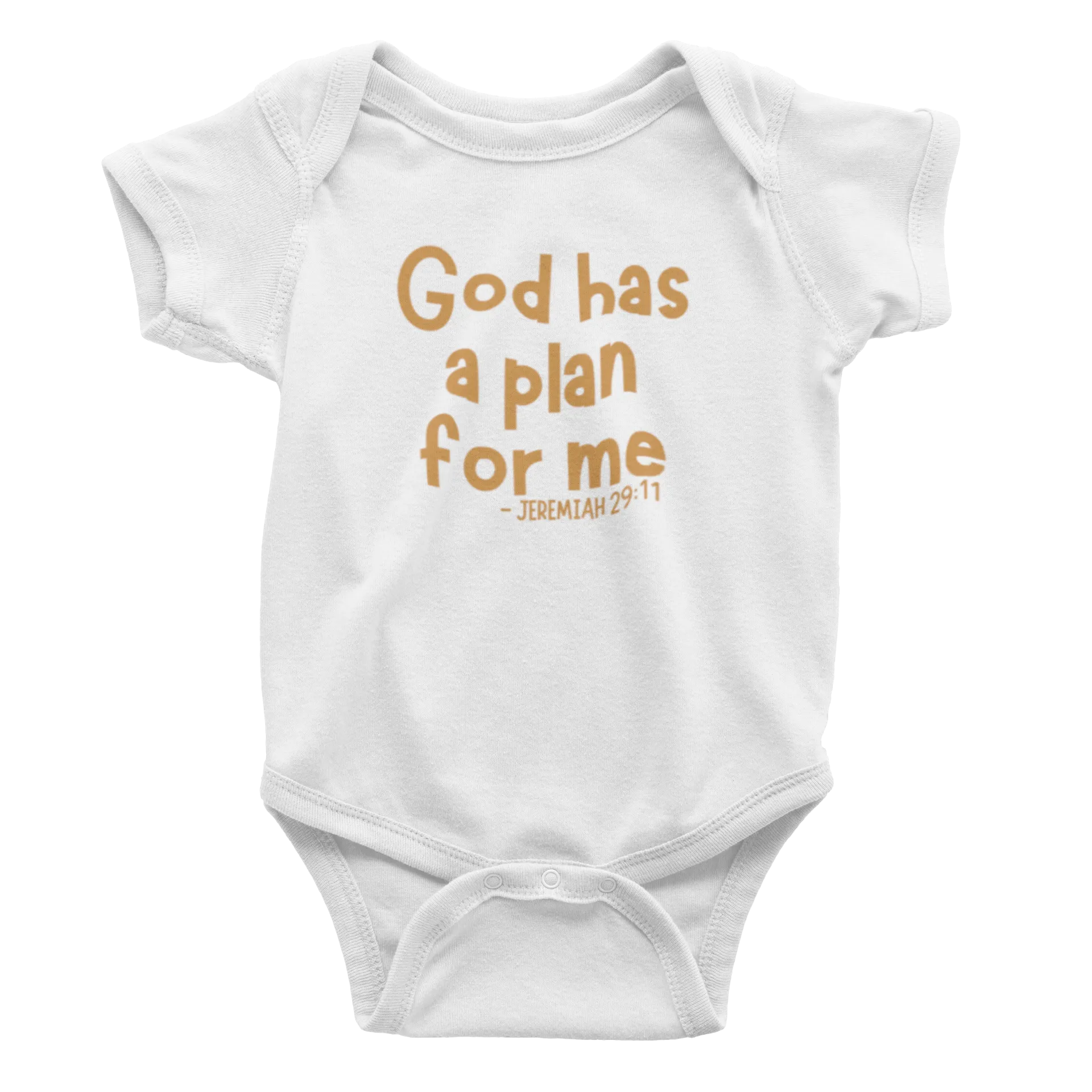 Infant God Has A Plan For Me Jeremiah 29:11 - Bodysuit