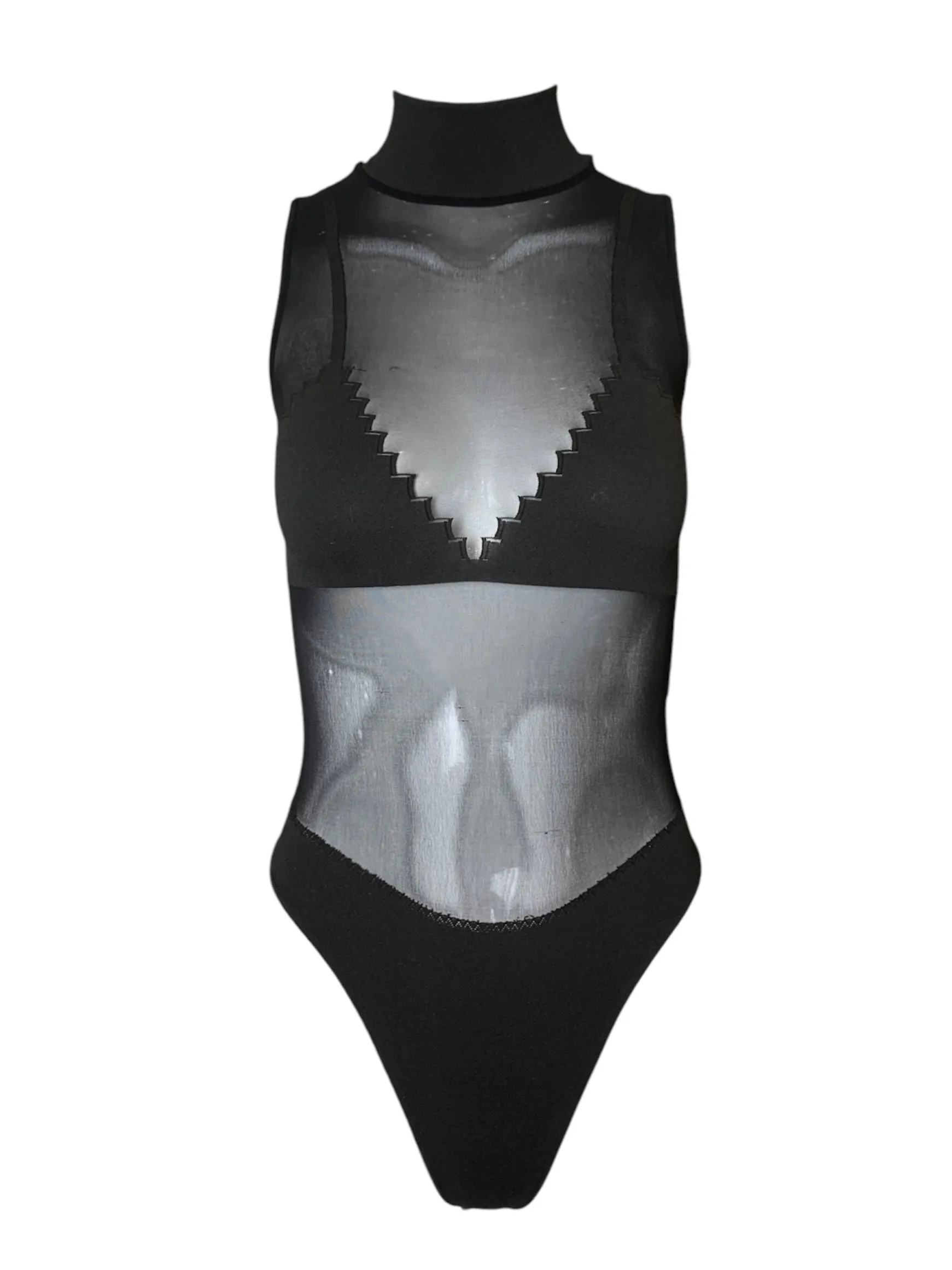 Jean Paul Gaultier x Wolford '99 Lingerie Bodysuit