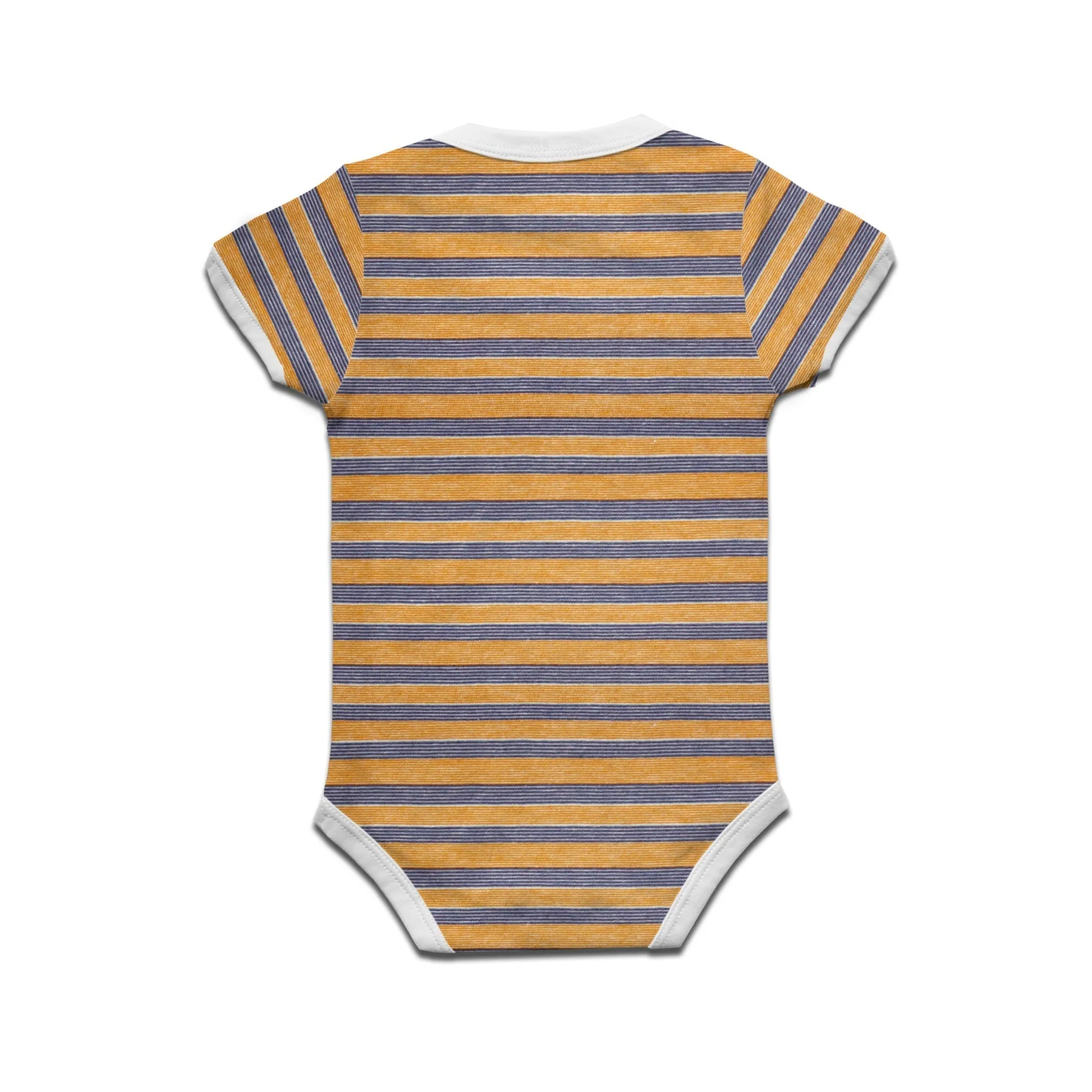 Kidswear By Ruse Bee You Printed Striped infant Romper For Baby