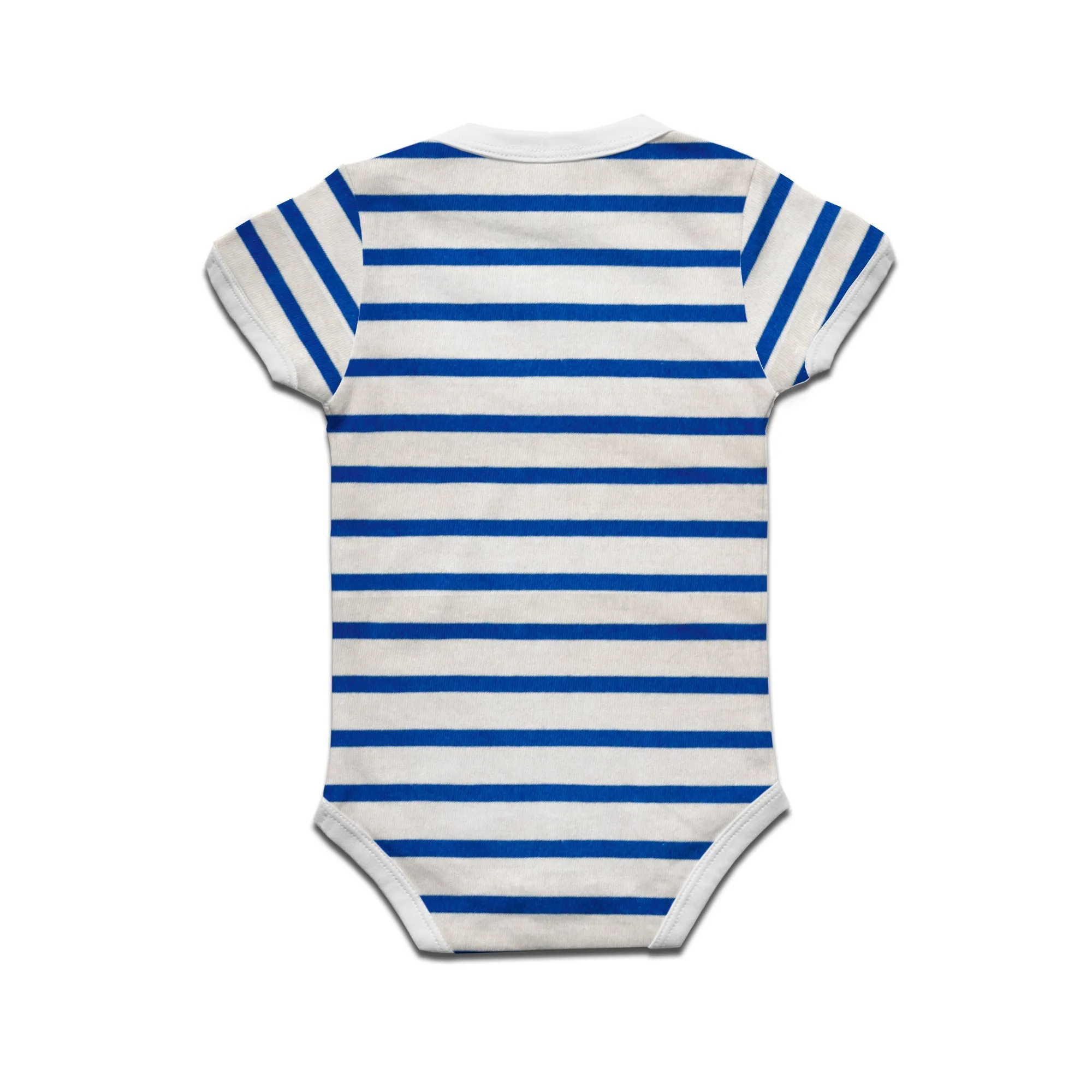 Kidswear By Ruse Bee You Printed Striped infant Romper For Baby