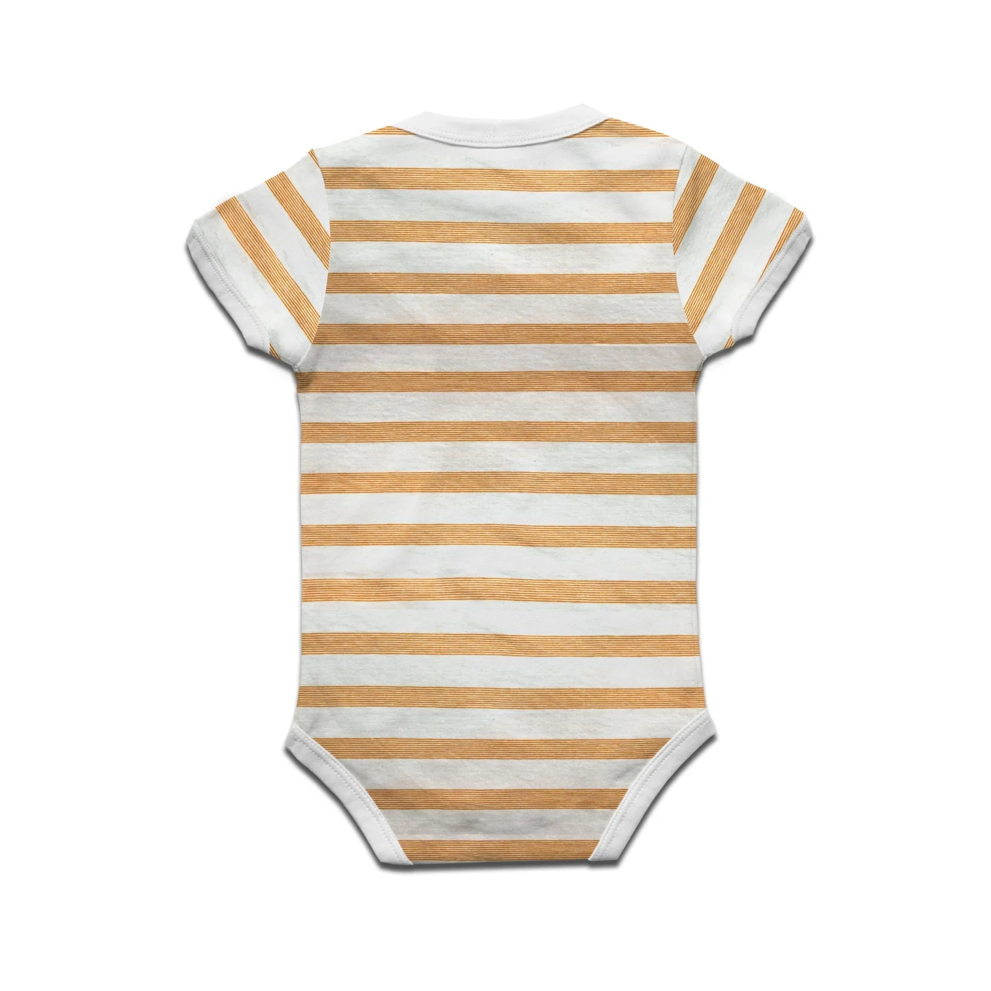 Kidswear By Ruse Bee You Printed Striped infant Romper For Baby